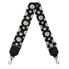 Poceacles Daisy Floral Pattern Purse Strap Replacement Adjustable Bag Strap