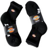 Dickies Socks, Logo Embroidered, Bottom Pile, Crew Socks, White, Black,
