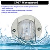 SMIXCTEK RGBW Boat Courtesy Lights, 3 Inch Waterproof Boat Interior
