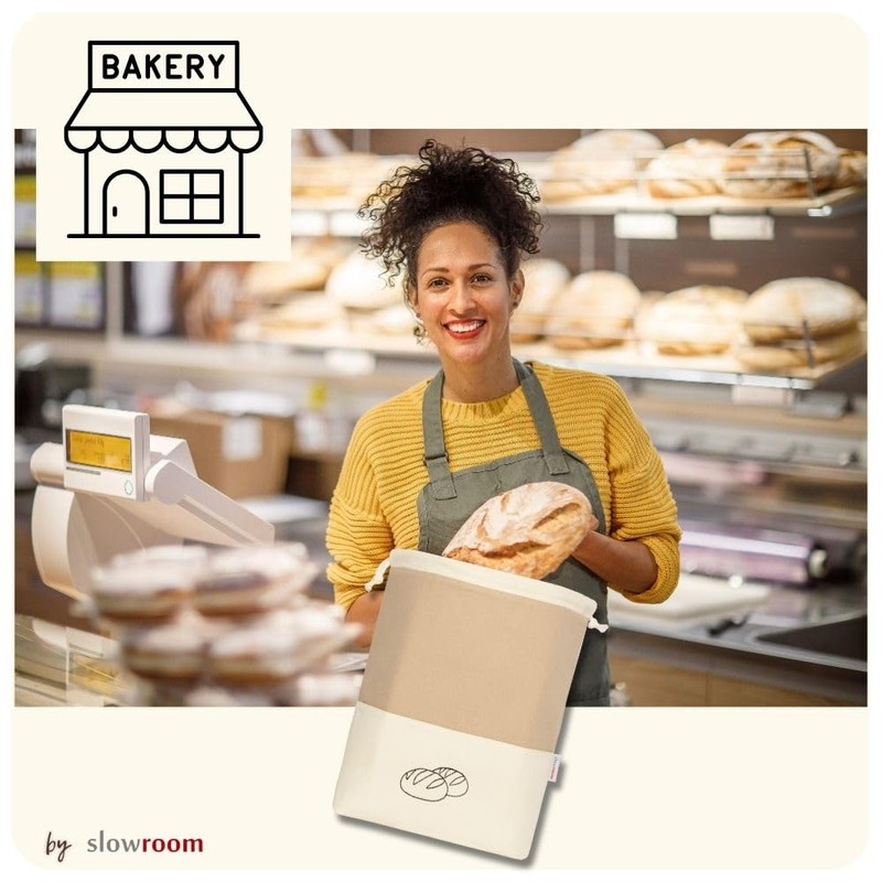 slowroom Bread Bag for Bread Storage and Keeping Fresh 3