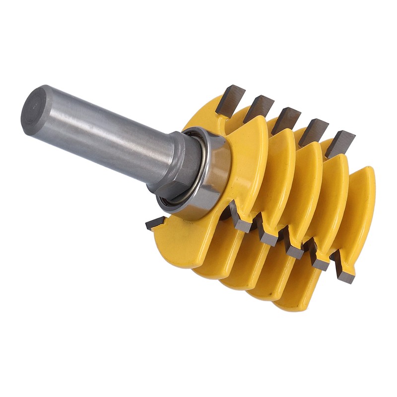 1/2in Shank Router Bit Finger Joint Woodworking Alloy Blade Chisel