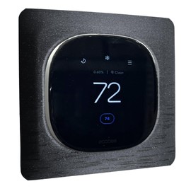 Charcoal Square Wall Plate for Ecobee Smart Thermostat Enhanced and Premium Cover Trim Backplate