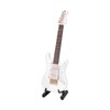 Minature Electric Guitar Wooden Mini Instrument Model Suitable for Gifts