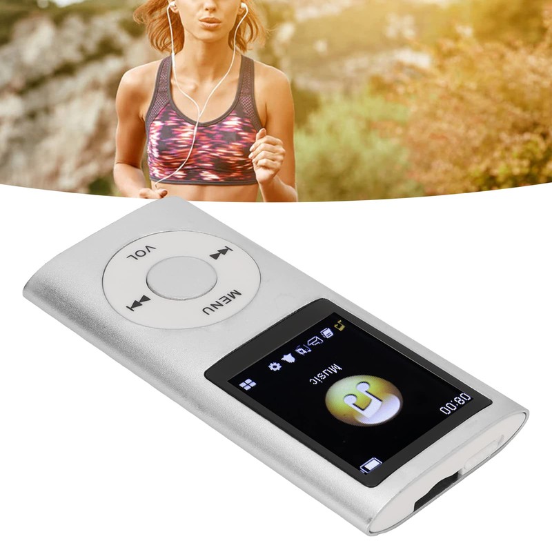 Digital Compact and Portable MP3 Player, Supports 64GB Memory, 8