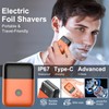 Electric Shavers for Men, Mini Travel Electric Razor, Foil Shaver