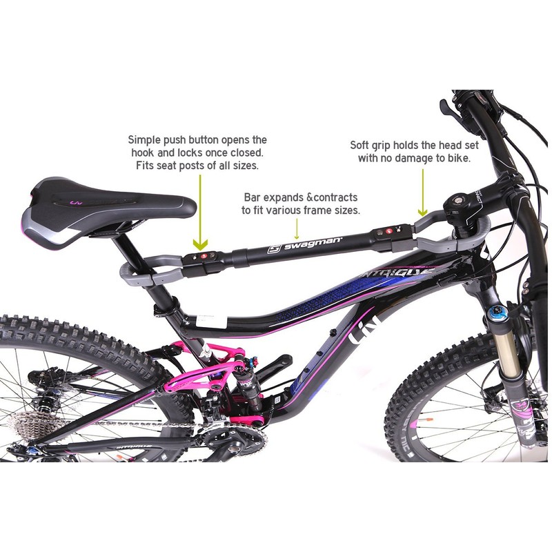 Swagman DELUXE BAR ADAPTER, black