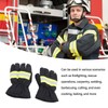 Firefighter Gloves Flame Resistant Soft Comfortable 27cm Length Safety Working