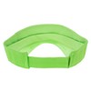 Lime Green Sun Visor Hat - Single Piece