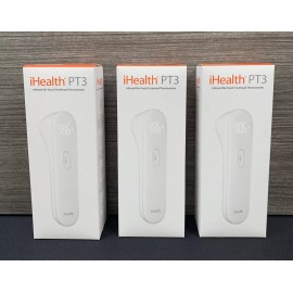 iHealth (X 3) iHealth No-Touch Forehead Thermometer Digital Infrared PT3 New