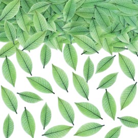 Blumomon 100PCS Greenery Confetti Flower Table Confetti Bridal Baby Shower Decorations Green Confetti Boho Table Decoration for Wedding Bridal Theme Party Engagement Party Decorations