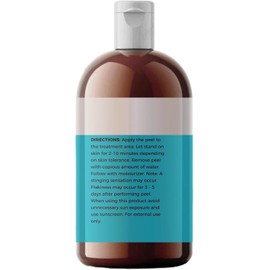 Ácido glicólico 70% de piel química pelar – amortiguado – Alpha Hydroxy (AHA) para acné, piel grasosa, arrugas, puntos negros, poros grandes, piel caliente, 29,57ml