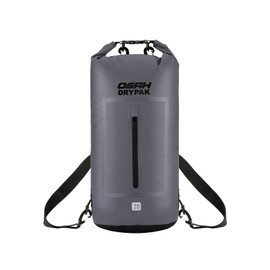 Dry Bag, Waterproof Bag, Sea, Water Resistant, 12.9 gal (5 L10 L20 L), Shoulder Bag, Adjustable, Adjustable, Kayaking, Fishing, Water Sports, Rafting, GRAY, Japanese
