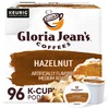 Gloria Jean's Coffees Hazelnut, Single-Serve Keurig K-Cup Pods, Flavored Medium