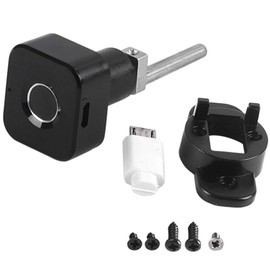 Fingerprint Lock Electronic Cabinet Door Locks, Smart Fingerprint Cabinet Drawer Digital Safety Lock USB Charging Keyless Furniture Drawer Lock for Cabinets, Suitable for Home Office