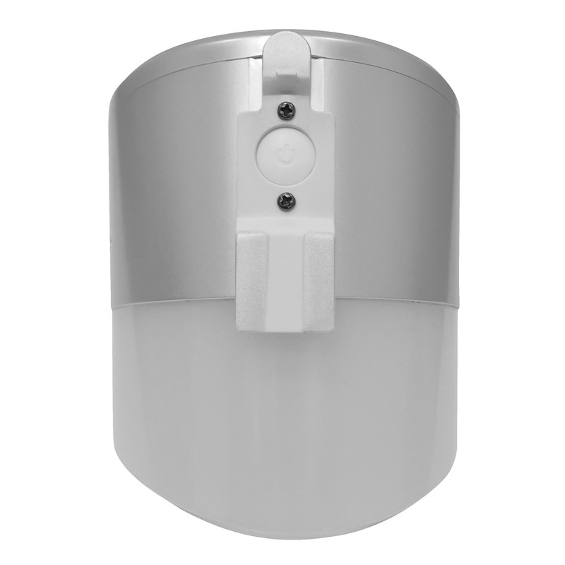 Luceco LED-Solar-Wandlampe mit PIR- Bewegungsmelder Grau 200lm