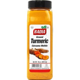 2 Pza. Cúrcuma Molida Badia 453.6g Turmeric Ground