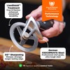 Dalstrong Pizza Wheel Cutter - The Orbit Razor Unique Pizza
