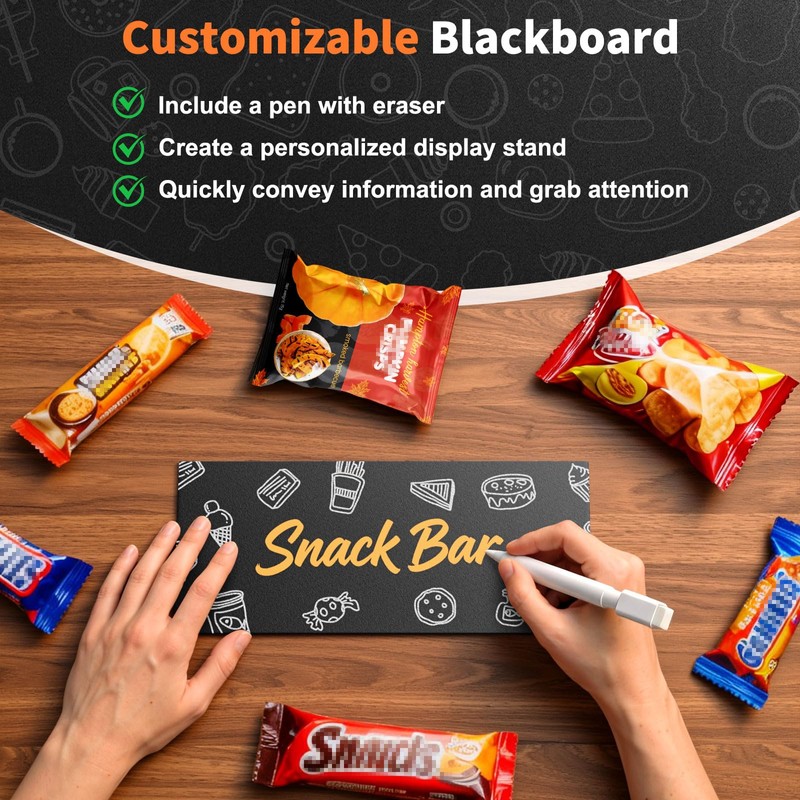 Nuovoware 3 Tier Candy Display Rack, Snack Organizer for Countertop