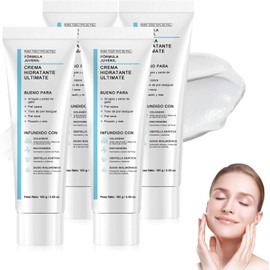 4pcs Crema Coreana Original,Crema Hidratante Con Niacinamide,Youthful Formula Ultimate Moisturizing Cream,Crema Facial Hidratante Ilumina La Piel Para Pieles Secas, Apagadas Y Con Tono Desigual. Es Apta Para Todo Tipo De Piel