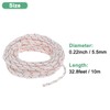M METERXITY Recoil Starter Rope Pull Cord 5.5mm 10m Pull