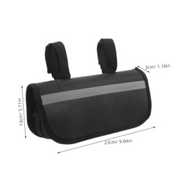 BIUDECO Bike Repair Tool Pouch Durable Multi Compartment Organizer for Cycling Accessories Lightweight Portable Pouch for Long Distance Rides and Emergency Repairs Essential Tool Holder