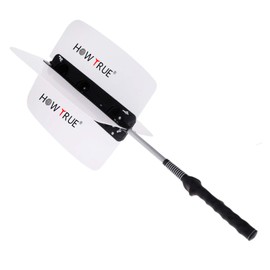 HOW TRUE Golf Power Resistance Trainer Golf Swing Trainer Golf Power Swing Fan, White
