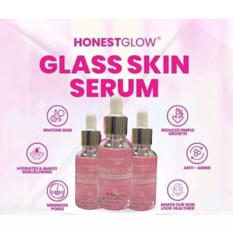 Transformed Skin Honest Glow Glass Skin Serum, 30ml