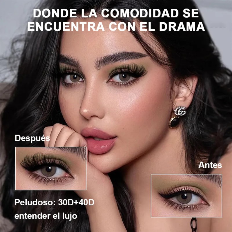 Extensiones De Pestañas 8-16mm 280pcs Naturales Mixtas Jst®