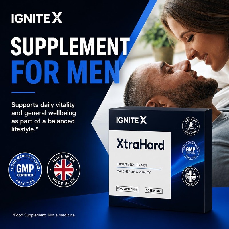 Ignite X for Men | 20 Tablets | Daily Male