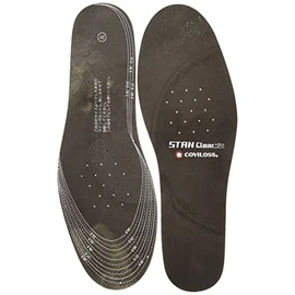 Stan Clear Plus ISC100 Insole, Men's, Black, 24-29, Black