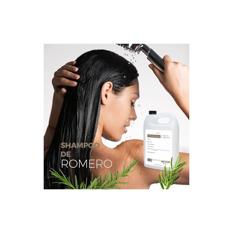Shampoo Vegano de Romero a Granel Profesional 1 Galón (3.8