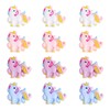 WEWAYSMILE 12 Piece Animal Silicone Beads Cute Silicone Beads DIY