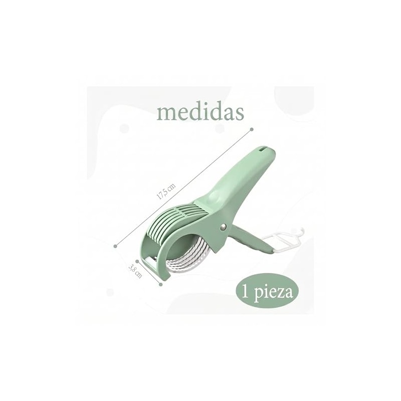 Lecute Rebanador Cortador de Verduras Alimentos Cocina Restaurante Profesional Multiusos