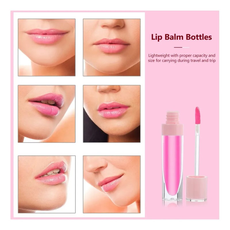 10 Envases De Bálsamo Labial Vacíos, Tubo De Labial C