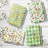 Spring Wildflower Wrapping Paper 12 Sheets Wildflower Butterfly Decorations Gift