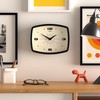 JONES CLOCKS® Movie wall clock | Retro rectangular clock |