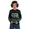 Tstars Gamer Ugly Christmas Sweater Kids Gifts for Gamers I