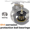 Fishdrops Baitcasting Reels Double Brake Systems Baitcaster Reels Saltwater or