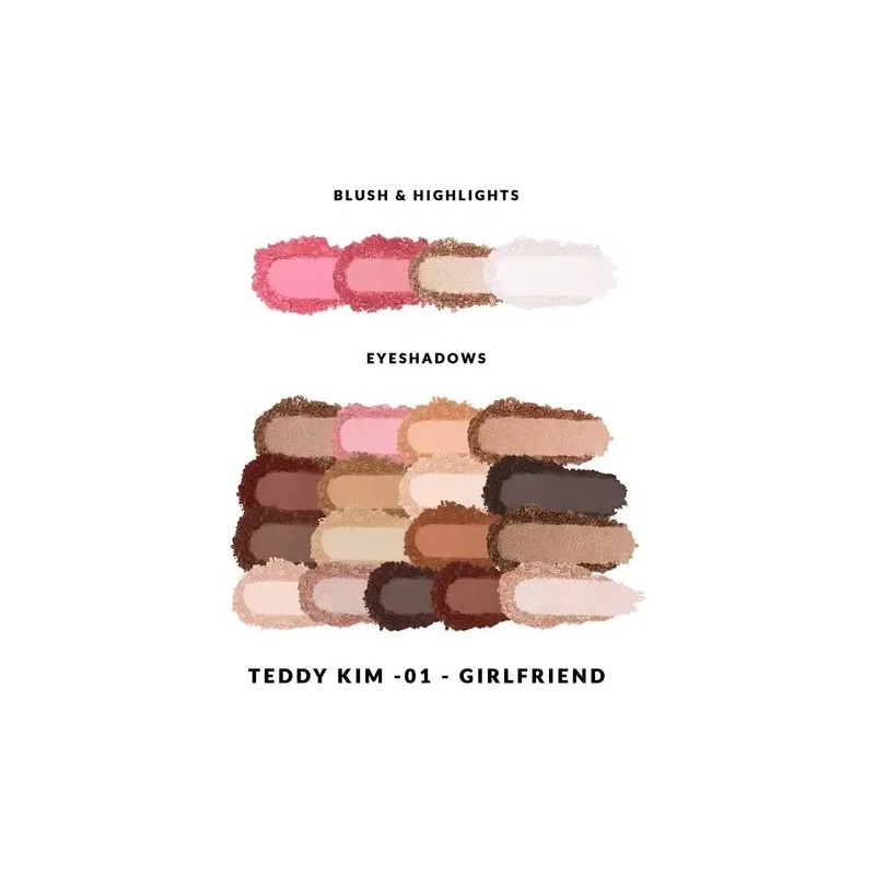 Paleta De Maquillaje, Teddy Kim Girlfriend, Kimchi Chic Color De