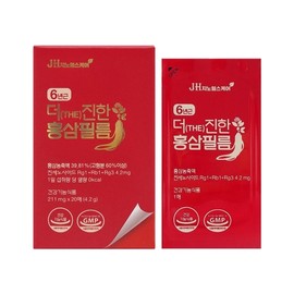 Richer Red Ginseng Film 20 Sheets / 더 진한 홍삼필름(211mg x 20매)