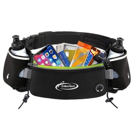 AiRunTech Hydration Running Belt with Water Bottle,Running Fanny Pack for Phone and Wallet Holder,Running Bag Runners Essentials Accessories Marathon Triathlon Walking Jogging Gear Gift