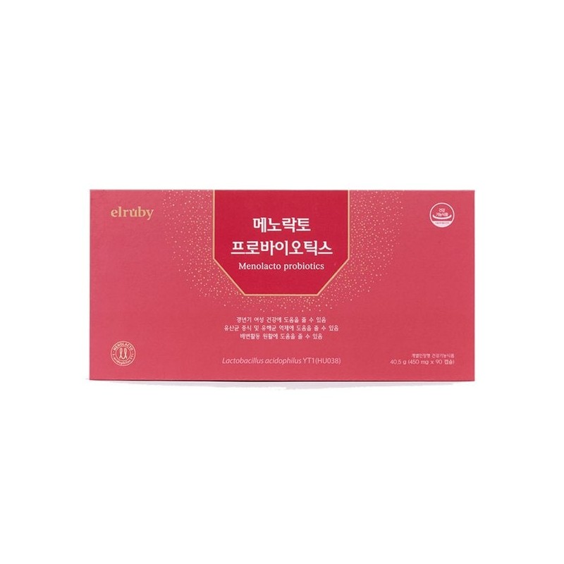 휴온스 엘루비 메노락토 프로바이오틱스 450mg 30개입 3개 (90개) Hyun's Eluvi