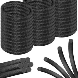 Backer Rod Foam Gap Filler Crack Filler for Concrete Repair Caulk Saver Backing Rod Concrete Expansion Joint Rope Caulk for Sealing Gaps, Expansion Joints, Crack Filling (Black,1/4 Inches x 10 Feet)
