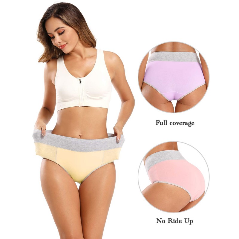 POKARLA - Ropa Interior de algodón para Mujer, de Cintura