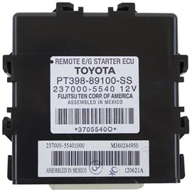 Genuine Toyota Accessories PT398-89100-SS Remote Engine Starter