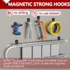 3-H Heavy Duty Magnet Garage Hooks 2 Pack, Extra Large