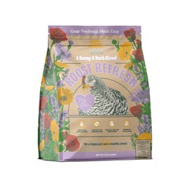 Eaton Pet and Pasture Roost Refresh, Aromatic Herb and Hemp Blend, Odor Eliminator, Coop Freshness Made Easy, 5LB