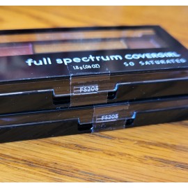 COVERGIRL Lot of 2 - CoverGirl Full Spectrum Eyeshadow Quad Palette - # FS205 Wild