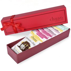 Chuao Chocolatier Chocolate Mini Gift Box | Gourmet Chocolate Assorted Bars European No Preservatives | For Gift Baskets, Christmas, Valentines Day, Gifts for Women, Men, Birthday, Thank You, Care Package (Milk Chocolate, 8 Bars)