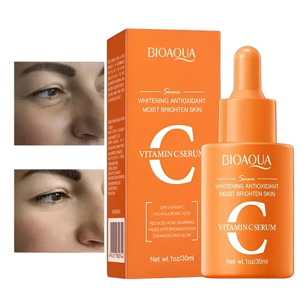 Serum Vitamina C Antiedad Elimina Manchas Paño Aclarante